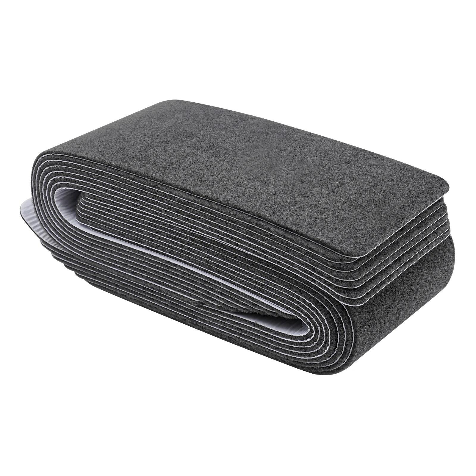 15PCS Self Adhesive Stair Carpets Non-Slip Noise Reduction Soft Mats for Home Office Hotel Stairs 20x76cm