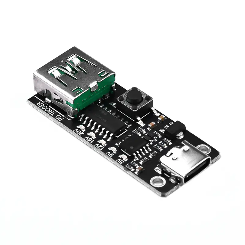 100W 5A USB-C Fast Charge Trigger Board Module PD/QC Decoy Board Fast Charge USB Type-c PD 2.0 3.0 Power Delivery Boost Module image 9
