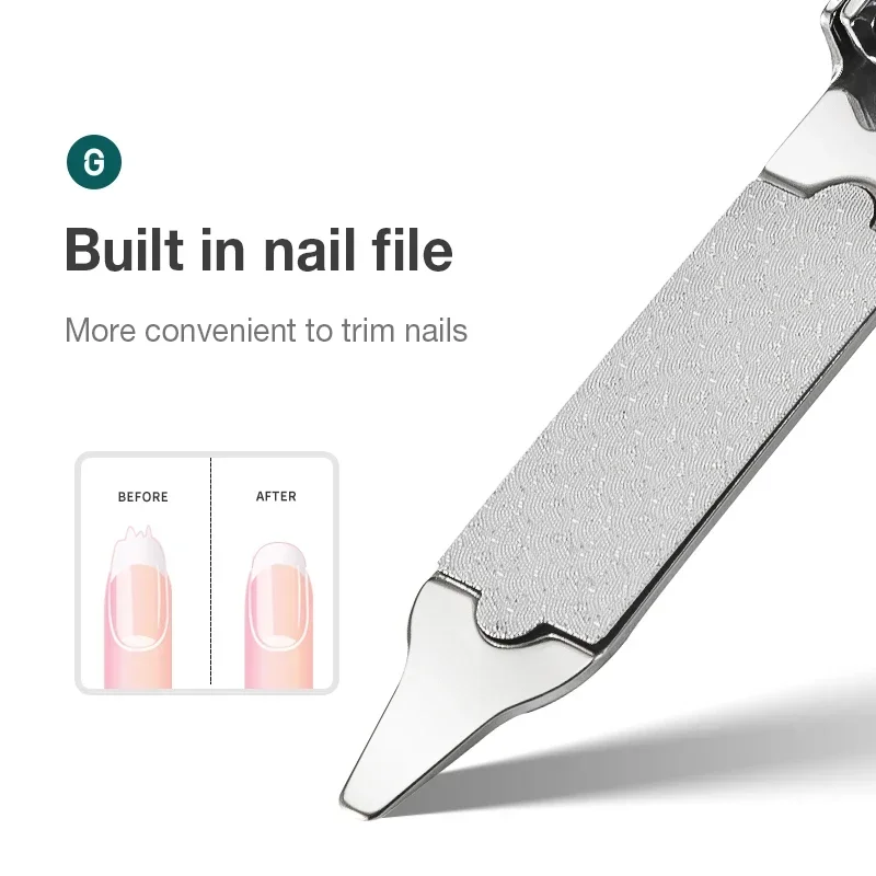 MR.GREEN Nail Clippers Collapsible Portable Travel Fingernail Nail Scissors Cutter Stainless Steel Manicure Tools nail scissors set,nail clipper set,manicure nail clipper set,nail clippers kit,nail clipper,nail clippers