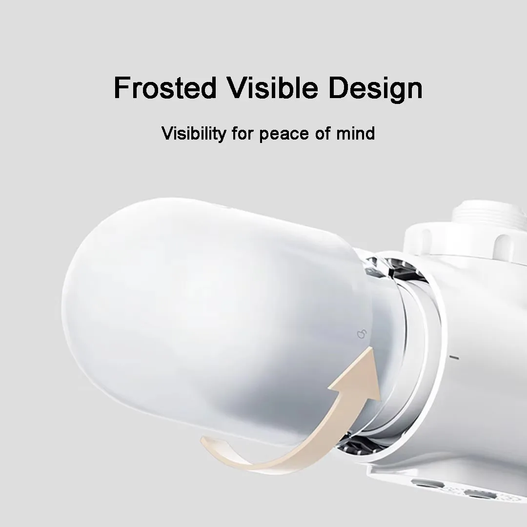 Mijia Water Faucet Purifiers 2nd Gen 5-fold Rust Removal of Activated Carbon Filtration Device for Kitchen Faucet Water Filter