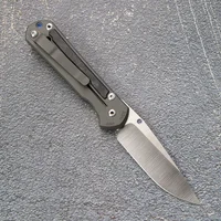 Green Thorn Small Sebenza Folding Knife M390 Blade Titanium+CF Handle Outdoor Camping Hunting Fruit Trekking Pocket EDC Tools 2