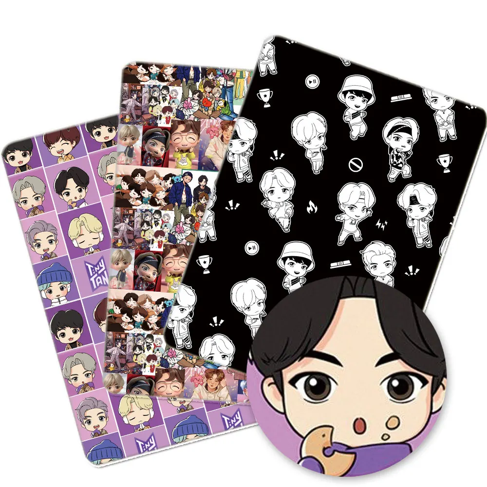 Cartone Animato Animale Poliestere E Tessuto Di Cotone Fantasia Poliestere Tessuti Per La Casa Per Bambini Cucito Fai Da Te 50*140 Cm/Piec 2 Ordini