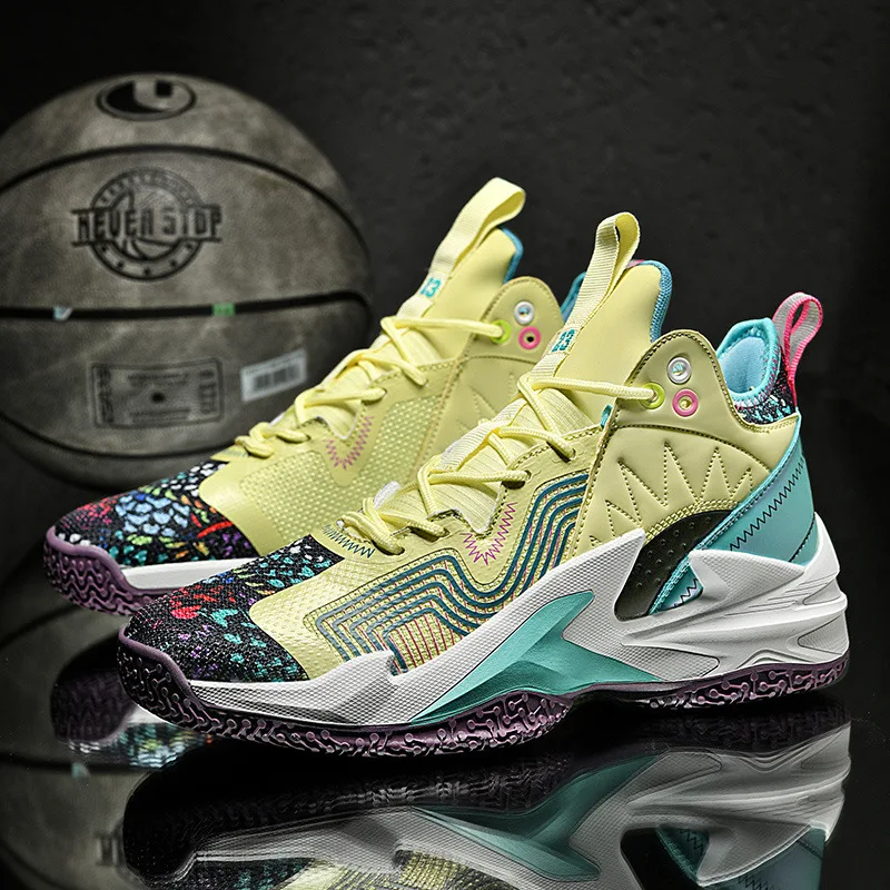 

New Arrival Basketball Shoes For Men Fashion Light Basketball Sneakers Male Designer Sports Sneakers Men Women Training Shoes