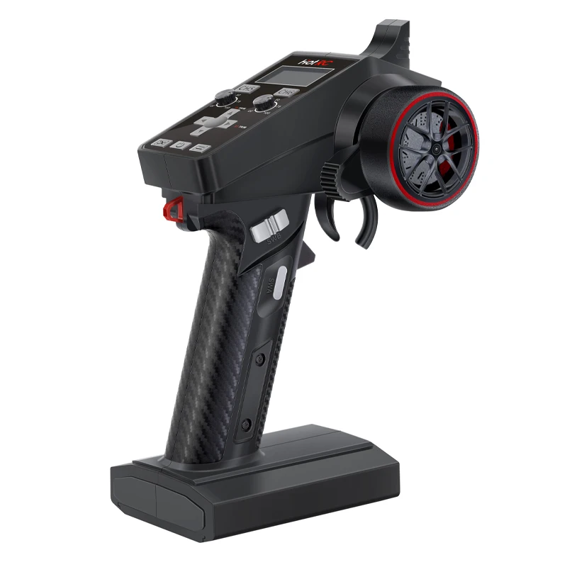 Émetteur RC Flysky 10CH avec récepteur, écran LCD et joysticks