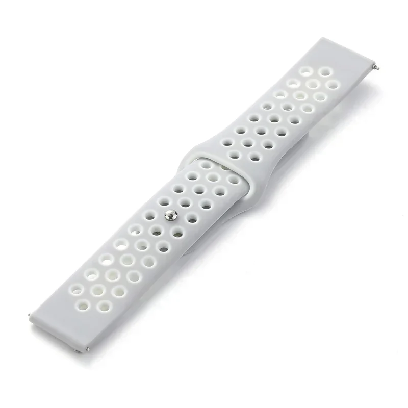 Silicone Sport Wristband - 20mm/22mm Strap in Multiple Colors