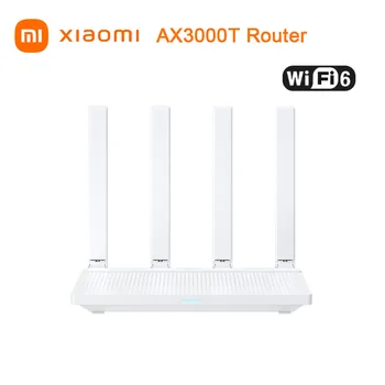 샤오미 AX3000T 라우터, 와이파이 6 메쉬 네트워킹, 기가비트 이더넷 포트, 게임 가속기 리피터 모뎀, 신호 증폭기, 3000Mbs