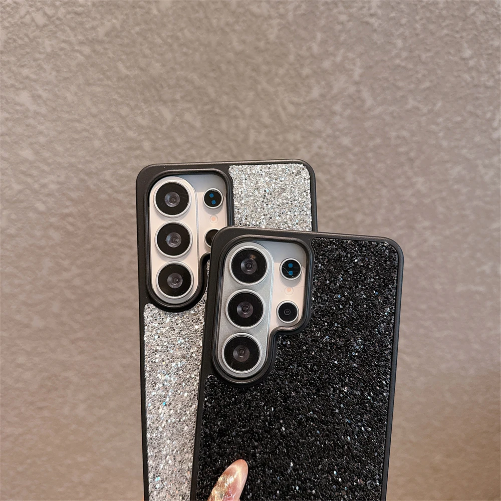 Elegant Silver Bling Glitter Phone Case Cover