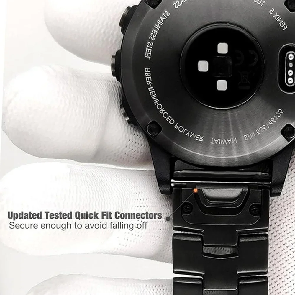 Enhanced QuickFit Watch Strap - Titanium Alloy Band Bracelet, 22mm/26mm