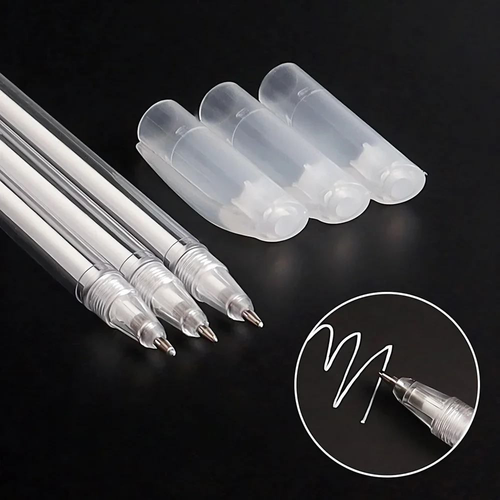 Gel Ink Highlight Marker Pens 5 10pcs 0 8mm For Art Drawing Sketching Black Paper Manga Scrapbooking Waterproof Paint Pens