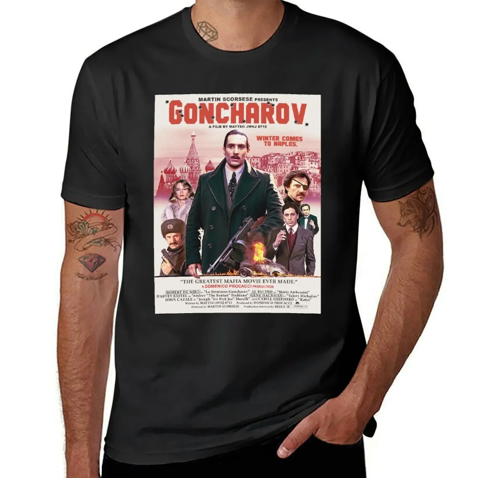 

Goncharov, постер фильма, футболки funnys graphics, великолепная Мужская хлопковая футболка