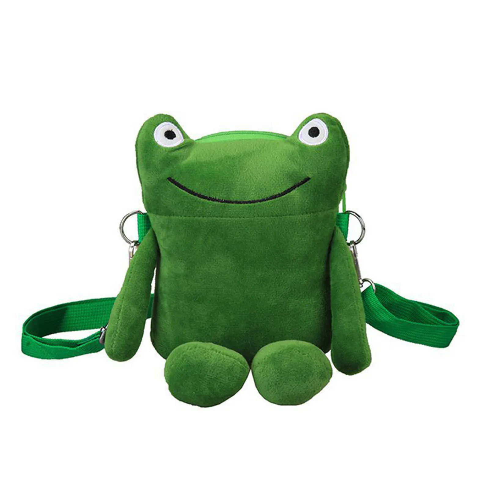 NEGIGA Make-up-Tasche Mit Frosch-Motiv – Lustige Kosmetiktasche Für Frosch-Liebhaberinnen, 19x25 Cm