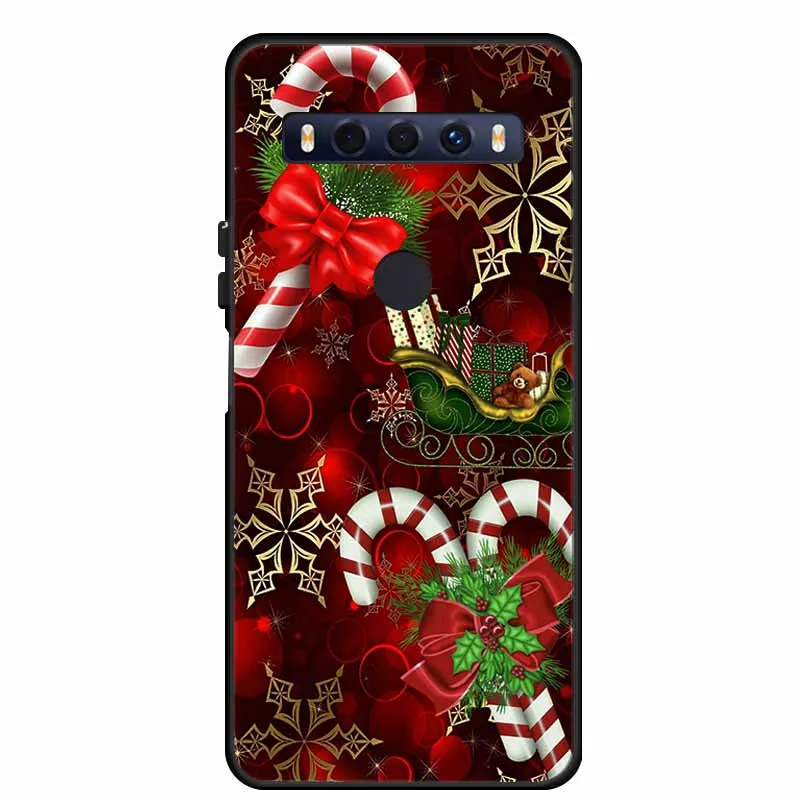 Christmas Silicone TPU Soft Phone Case Cover - Festive Protector