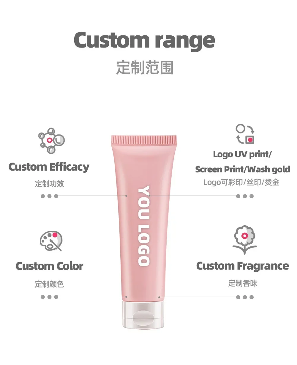 Private Label 30g Scrub Hand Cream Refreshing Moisturizing Nutritious Hydrating Makeup Bulk Cruelty Free 4 Flavors