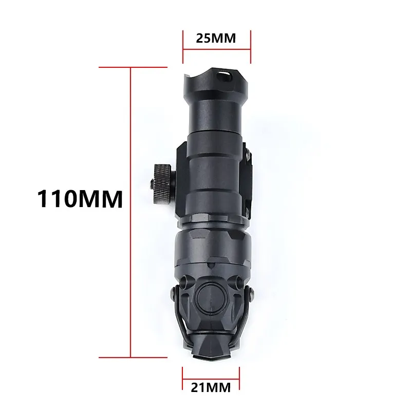 WADSN KIJI K1 Tacitcal Flashlight IR Illuminator Mini Hunting Outdoor Weapon Accessory Scout Light IR LED With Preesure Switch