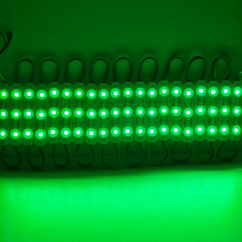 20Pcs Samsung light SMD 5050 3LEDs RGBW Module Lighting 12V IP68 Waterproof RGB Led Modules Ultra Bright Sign Strip Backlight