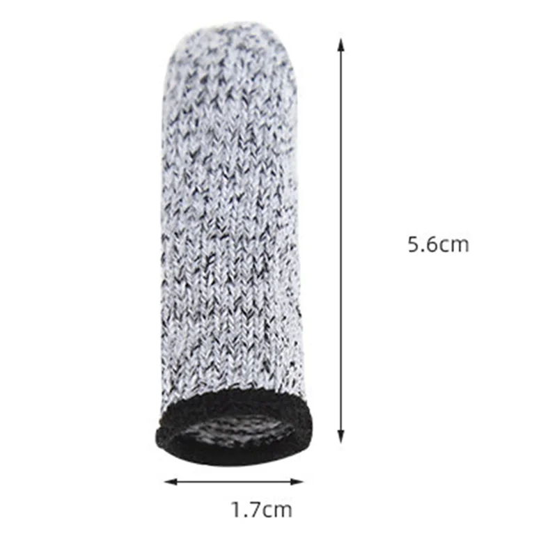 30 PCS Finger Cots Cut Resistant Protection, Extender For Kitchen, Work, Sculpture, Anti-Slip, Reusable