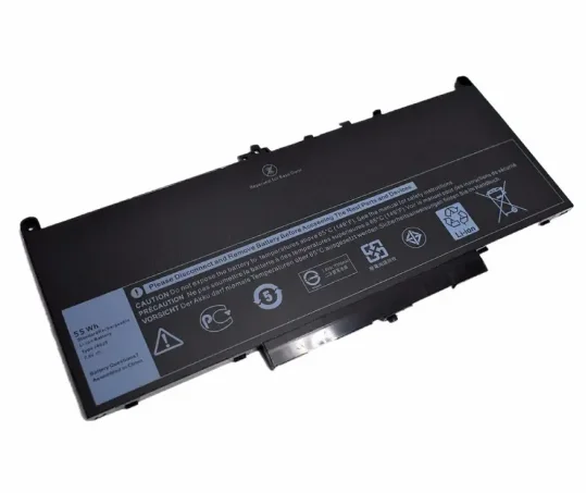 Bateria do Portátil Dell Latitude E7470 E7270 J60j5 7.6v 53wh 1w2y2 0mc34y Mc34y R1v85 242wd Gg4fm Wywj2 - Imagem 4