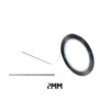 DSPIAE CG Series Positioning Tools Carving Hard Edge Tape for Model Building Tools DIY PET Ruler 2mm-10mm 5