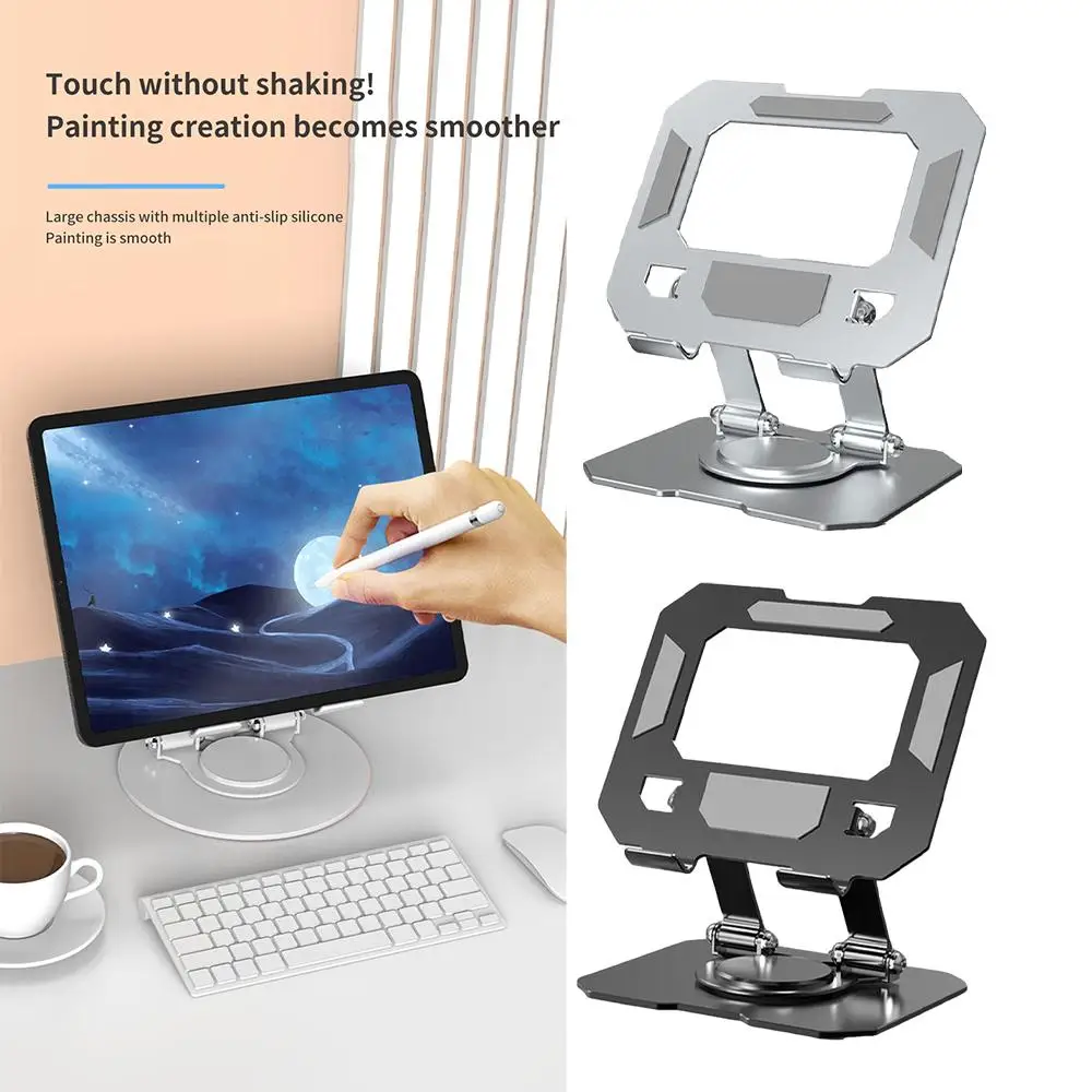 

Portable Metal Tablet Support Stand 360 Degree Rotating Folding Phone Holder For Accessories Tablet Brac K4x3