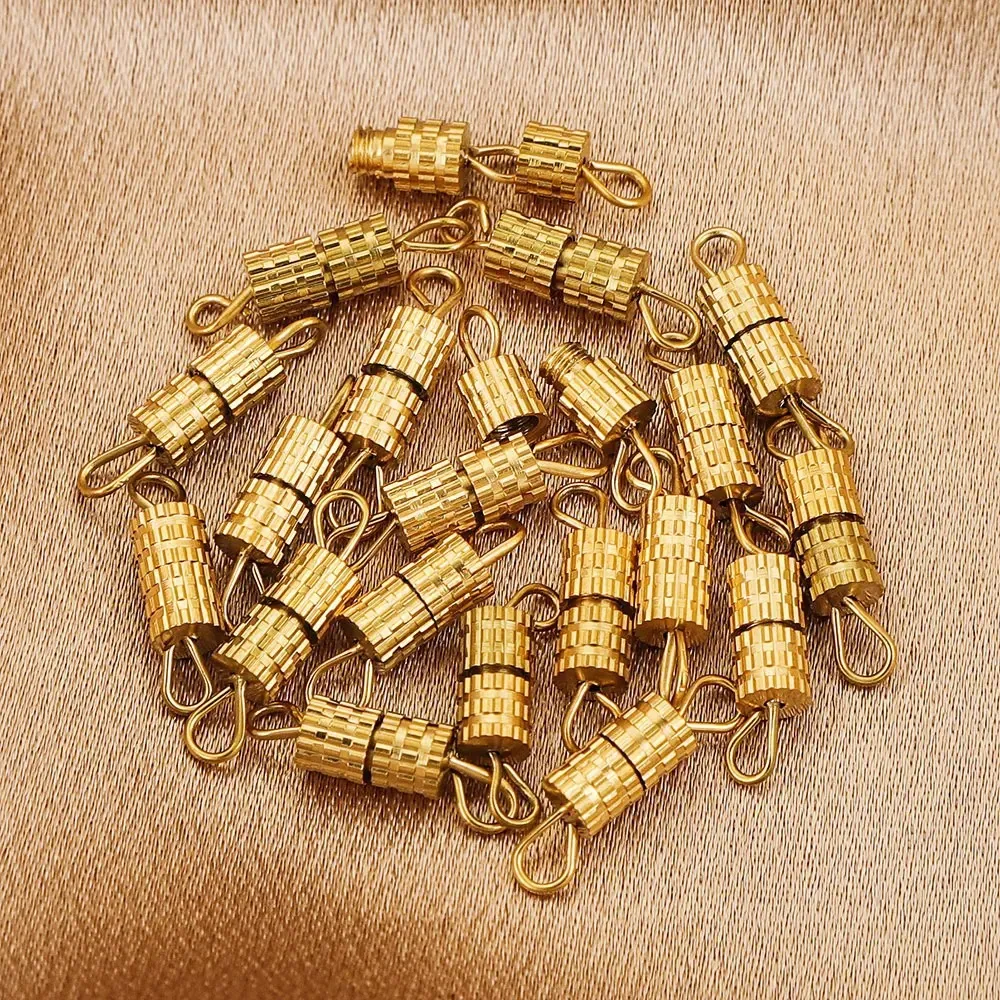 DIY handmade spiral bracelet necklace connection buckle 4