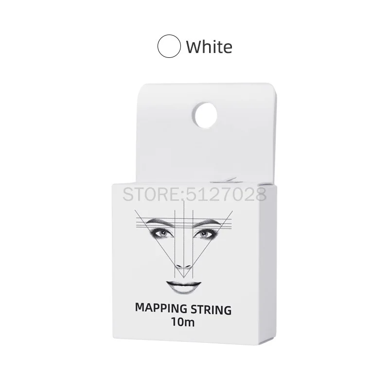 10m white string