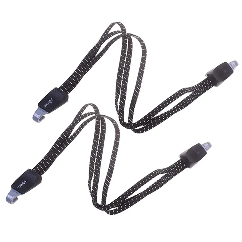 1PC Bicycle Luggage Rope Mountain Bike Elastic Straps Cord Hooks Strong elasticity Convenient to carry Outdoor Tensioning Belts