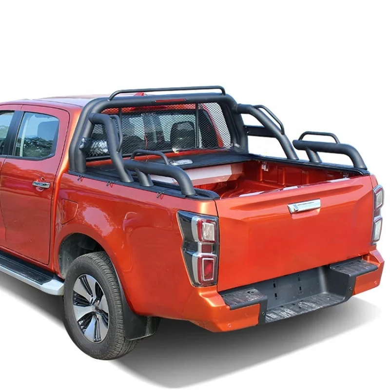 F150 레인저 T6 T7 T8 2023 픽업 트럭용 헤비듀티 스틸 롤바 외부 개조 부품