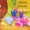 1Set(9pcs) Play House Toddler Cleaning Set for Girls Toddlers Boys Pretend Play Tools Play House Role-Play Toy Set 5
