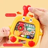 Funny Animal Claw Machine Toys Children Board Games Cute Chicken Catcher Claw Ball Grabbing Toys Kids Birthday Christmas Gift 1
