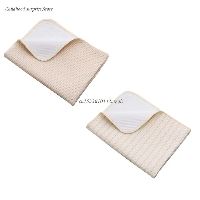Baby Diaper Changing Pad for Boys and Girls 0-36Month Breathable Waterproof Urine Mat Portable Size Reusable