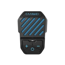 Waterproof Portable Bluetooth Speaker with Clip - On Design - Speaker (Blue)