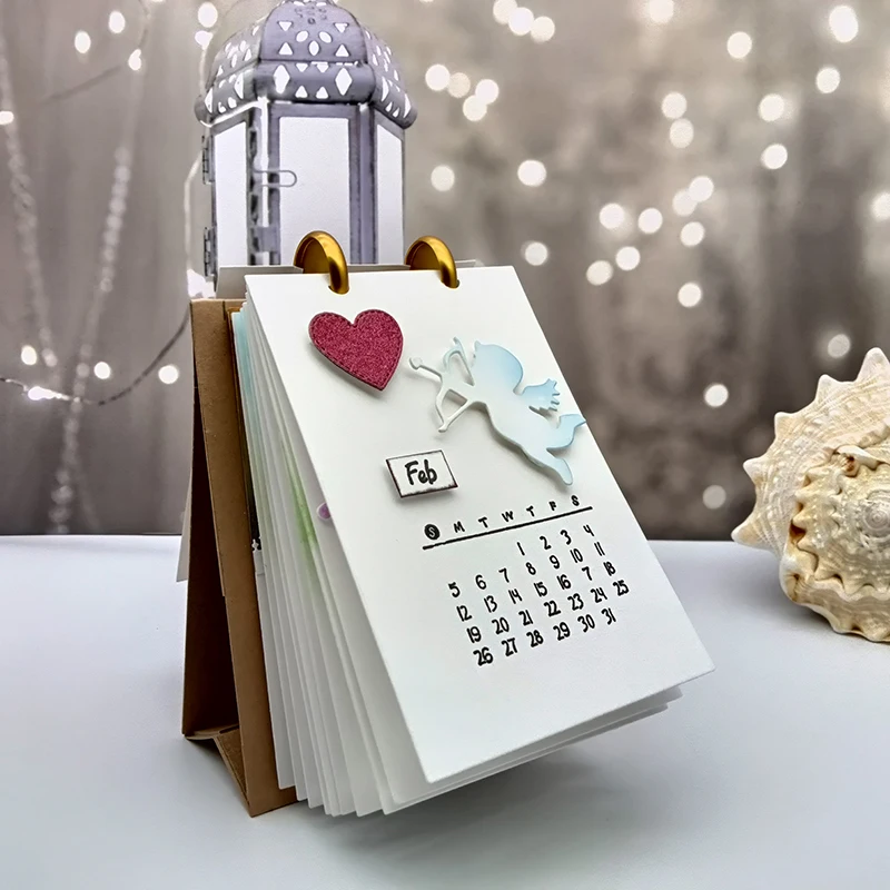 Transparent Clear Silicone Stamp Calendar Journal Deco for DIY Scrapbook Photo Albums Paper Notebook Card Clear Stamps Clear Rubber Stamps