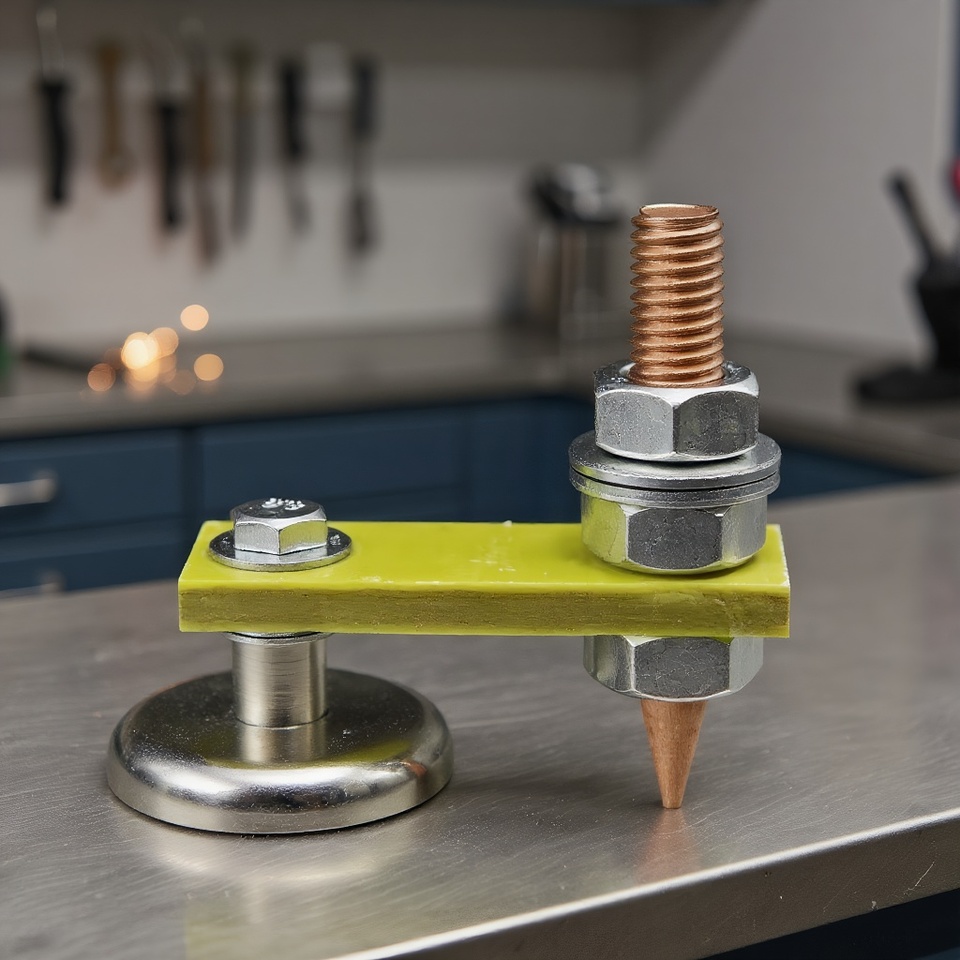Strong Welding Magnet Head Ground Clamp Fixture Holder for Metal Repair