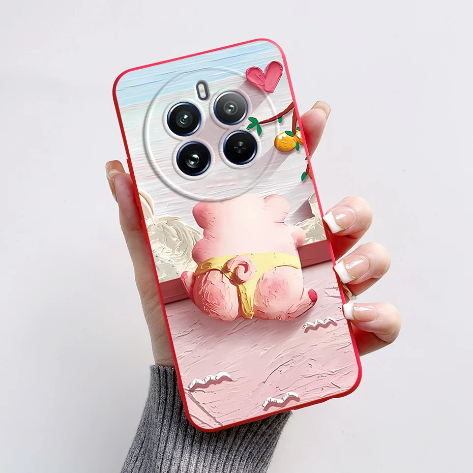 Cute Rabbit & Panda Matte Soft Protective Phone Case -