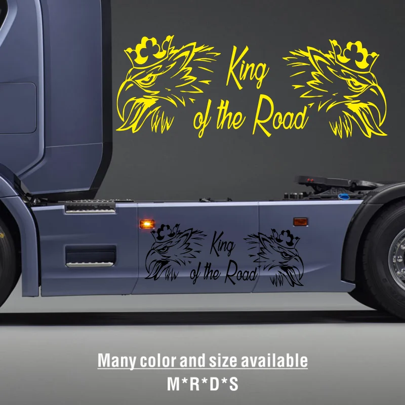

Car Sticker Sabo Scania King of The Road Funny Car/Bumper/Window Waterproof PVC Car Decal DIY Decorative Auto Parts