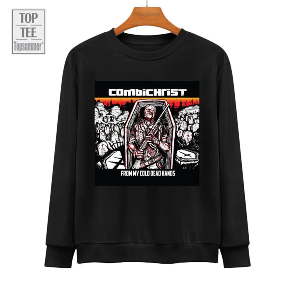 

From My Cold Dead Hands Album Sweatshirt Combichrist Tour Hoodies Boy Girl Vintage Harajuku 100 Cotton Hoodie