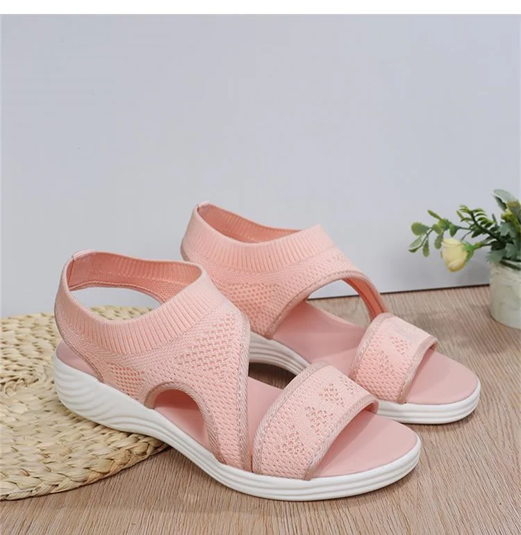 Women Shoes Sandals Summer Fashion Open Toe Walking Shoes Thick bottom Ladies Shoes Comfortable Sandals Platform Sexy Footwear