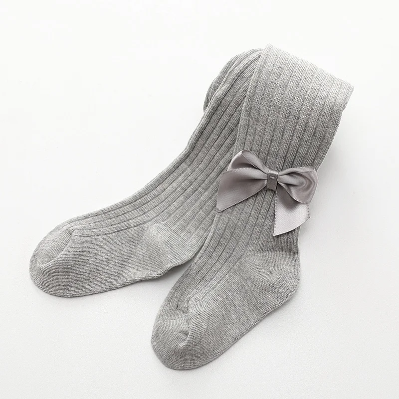 Baby Girls Cotton Tights Fashion Bowknot