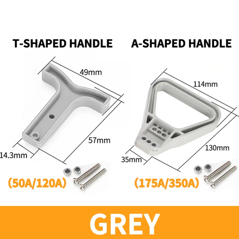 Grey-Shaped Handle