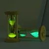 10 Minutes Creative Wooden Hourglass Sand Clock Timers Kitchen Tool Mini Sandglass Desktop Decoratio Home Timekeeper Kids Gifts 2