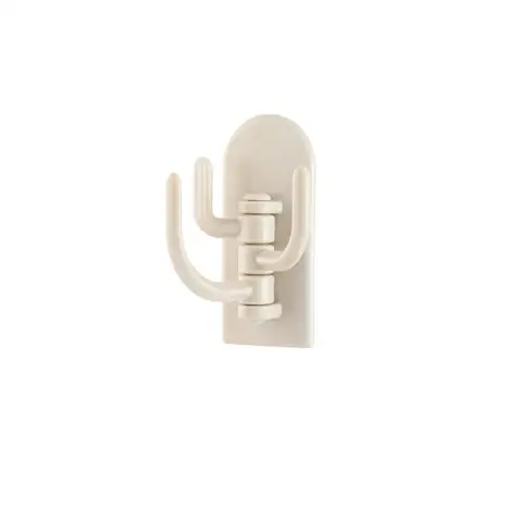 Branch Rotatable Seamless Adhesive Hook Strong Bearing Stick Hook Kitchen Wall Hanger Bathroom Kitchen Supplies Hooks Home