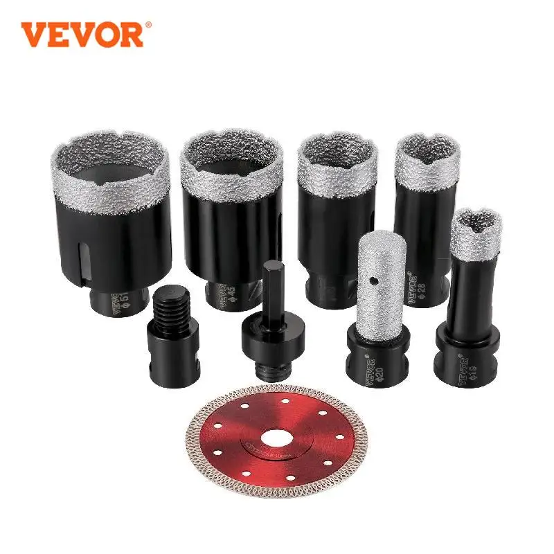 vevor-6-8pcs-diamond-drill-bits-hole-saw-kit-m14-universal-thread-with-saw-blade-for-drilling-ceramic-tile-granite-marble