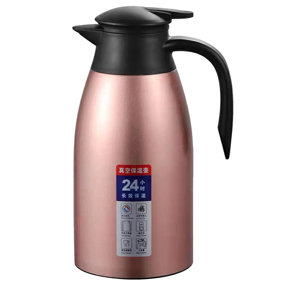 

Coffee Pot Insulated Water Jug with Handle Mini Kettle Makers Thermal Carafe Stainless Steel Bottle