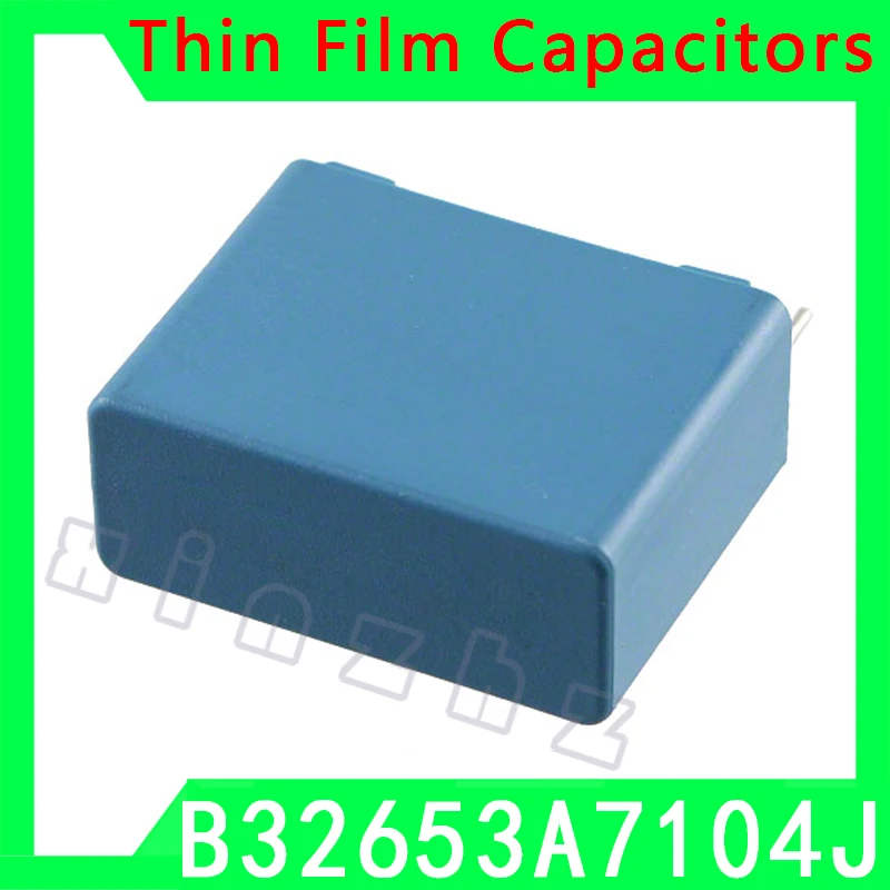 3PCS B32653A7104J Thin Film Capacitor New High-Quality (CAP FILM 0.1UF 5% 1.25KVDC RAD) 3pcs закаляемого стеклянного экрана протектор анти царапины для samsung galaxy a01 a21s a21 a41 a51 a71 a10s a30s a30s a50 a40 m21 m31 m30s a20s a20s a20 film