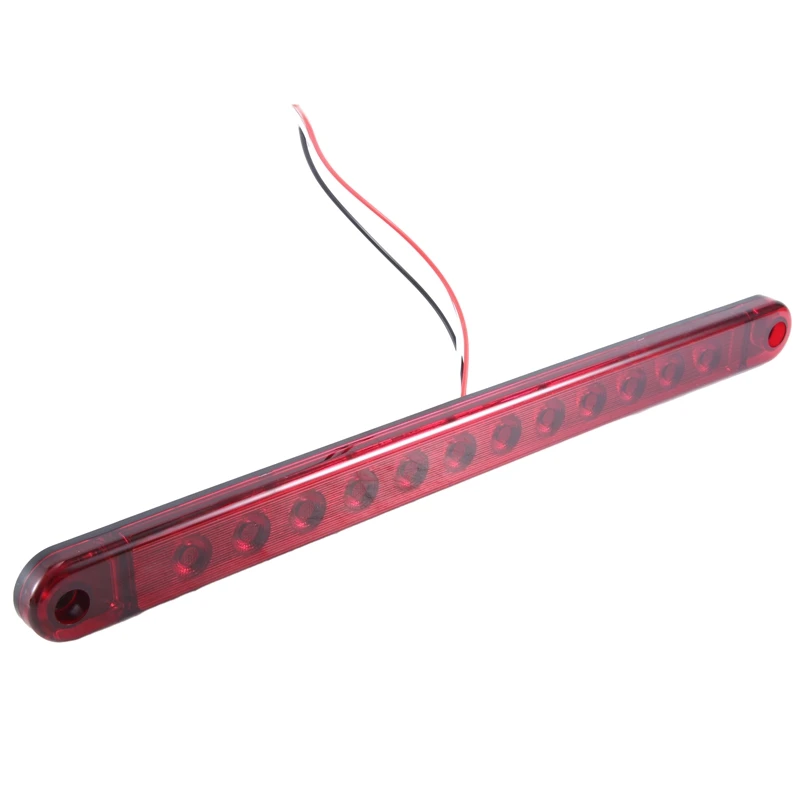 12LED Stop Light Tail 12V Brake Lamp Bar Truck Trailer Lorry Bus Brake Identfication Lights Parts