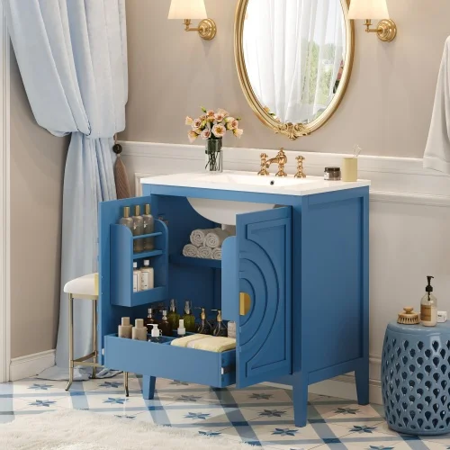 Bathroom Vanity with Sink 2