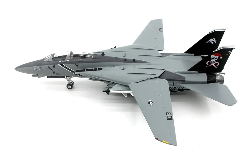 1/72 US F-14D F14 fighter model VF103 squadron 37193  Finished product collection model