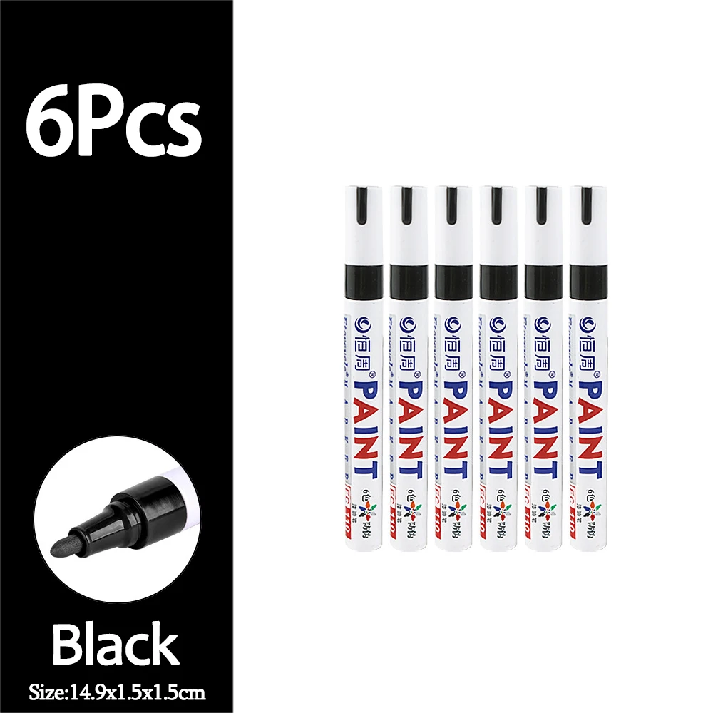 Colorful Waterproof Permanent Paint Markers