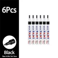 6pcs black