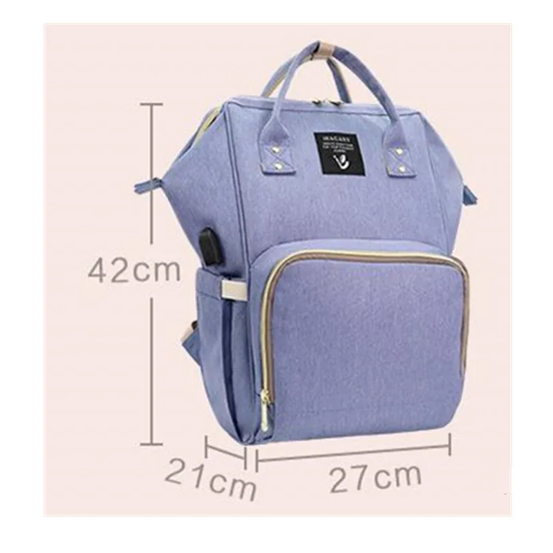 Brand New Diaper Bags Designer Mummy Maternity Nappy Bag Large Capacity Baby Bag Travel Backpack Nursing Bag for Infant Care 4